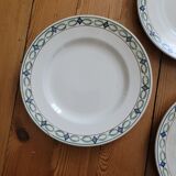 Lot #2 of 6 St Amand soup plates