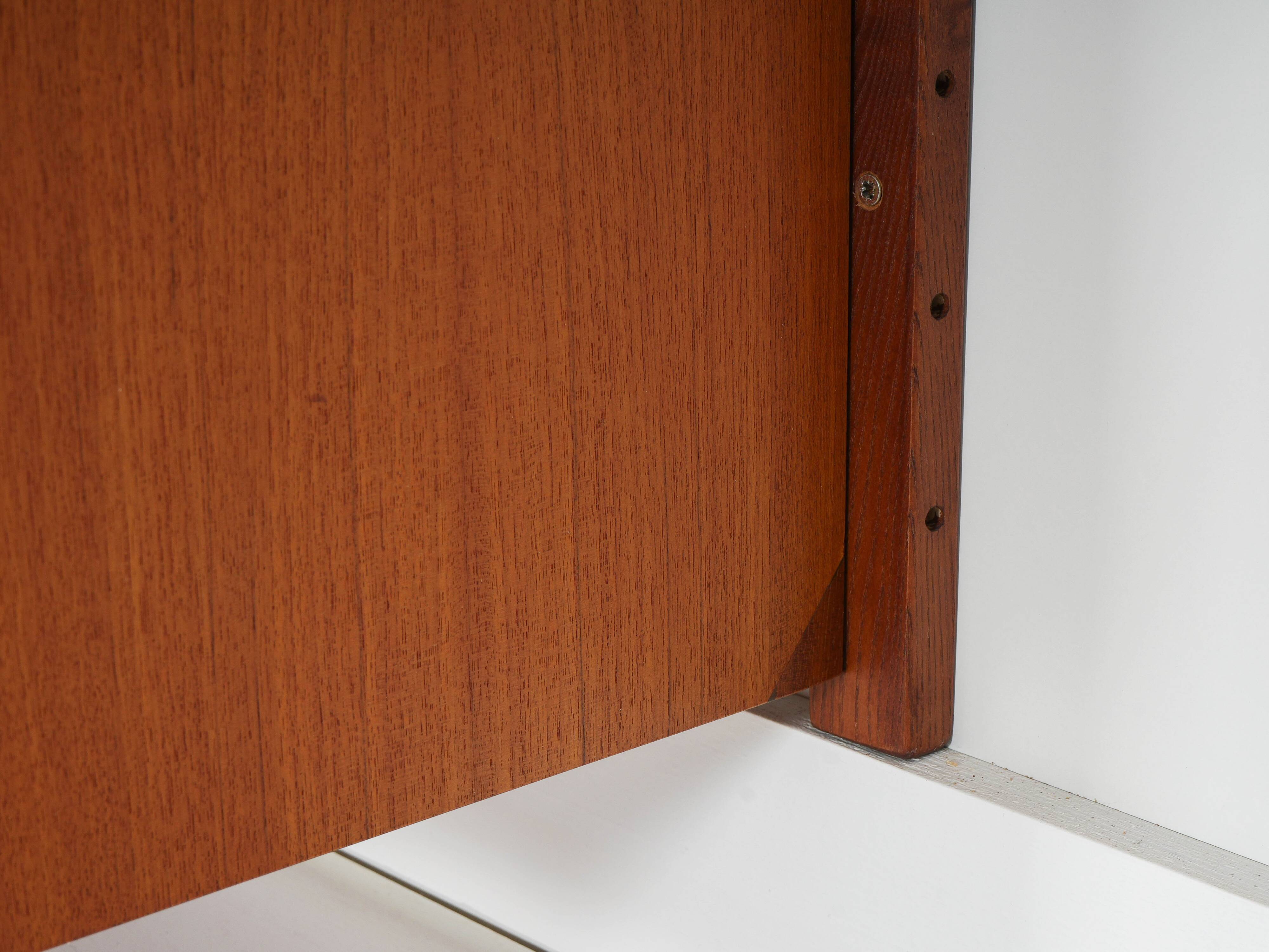 Teak bookcase PS System, Danish design, 1960s, manufactured by Randers Møbe