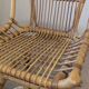 Pair of vintage rattan chairs – 1960s-1970s