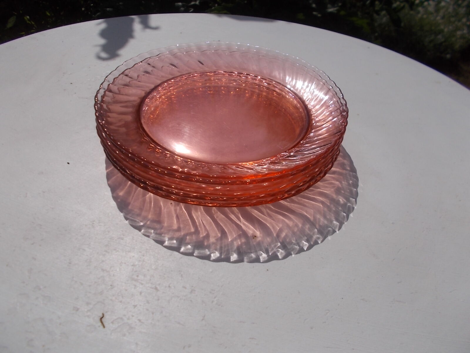 6 arcoroc france dessert plates