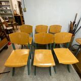 Baumann vintage beech dining chairs