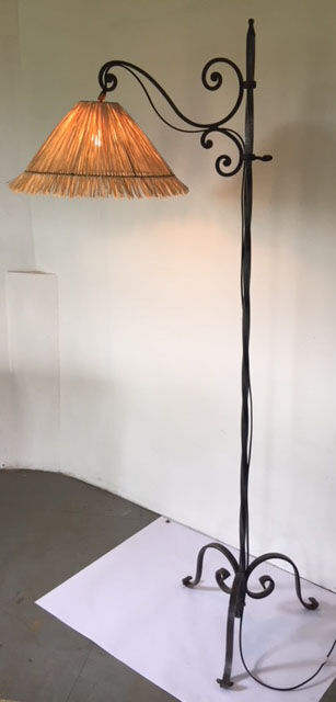 Iron floor lamp 50s