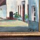 The Farm, Belgian School XXth, oil on canvas, Ch.D