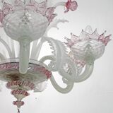 20th Century Modern Venetian Murano Glass Chandelier "Ca'rezzonico" Style
