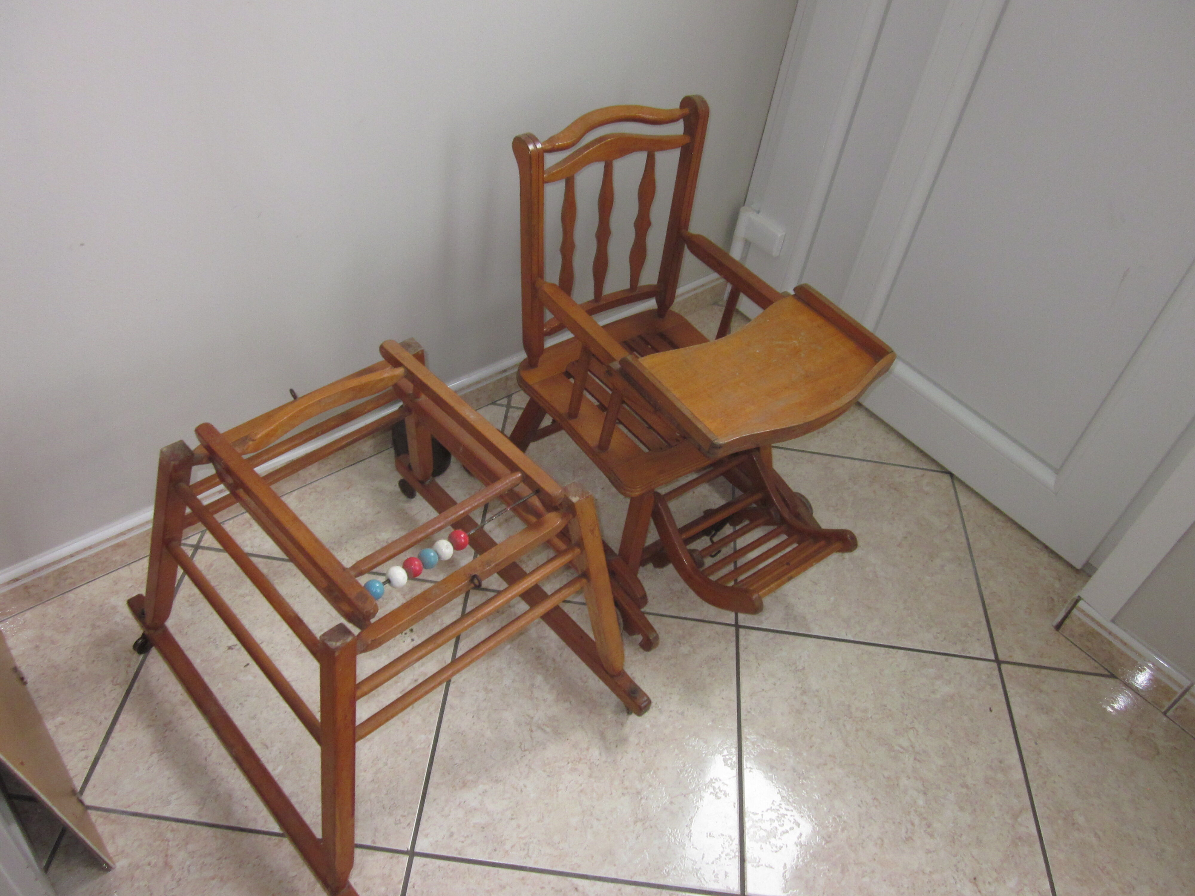 Child chair of the 40s and 50s