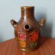 Vintage table lamp base Accolay brutalist country decoration