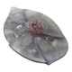 Molded glass fruit bowl
