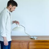 Office lamp, "model no. 8" by Clay Michie - Knoll Associates