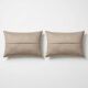 Set of 2 vintage kilim cushion covers 41x61 cm
