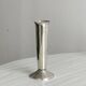Pair of silver-plated flower vases