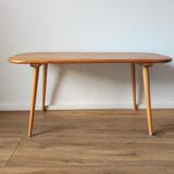 Scandinavian coffee table in solid elm