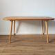 Scandinavian coffee table in solid elm