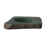 Green marble onyx ashtray