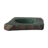 Green marble onyx ashtray