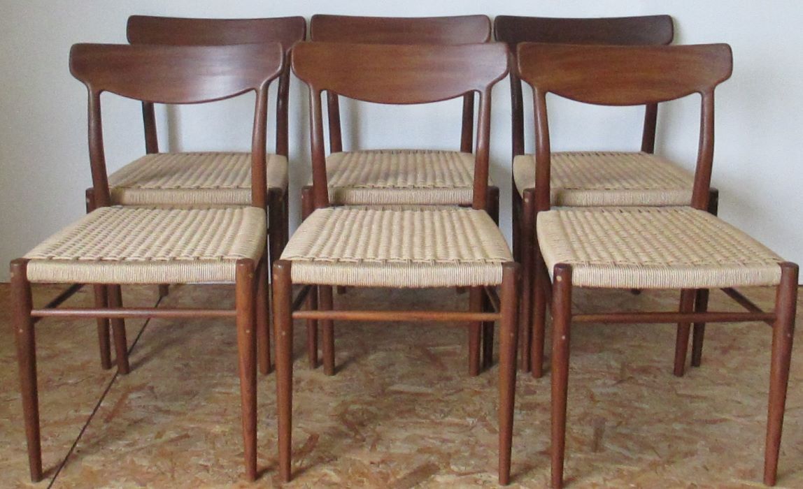 6 Lübke chairs