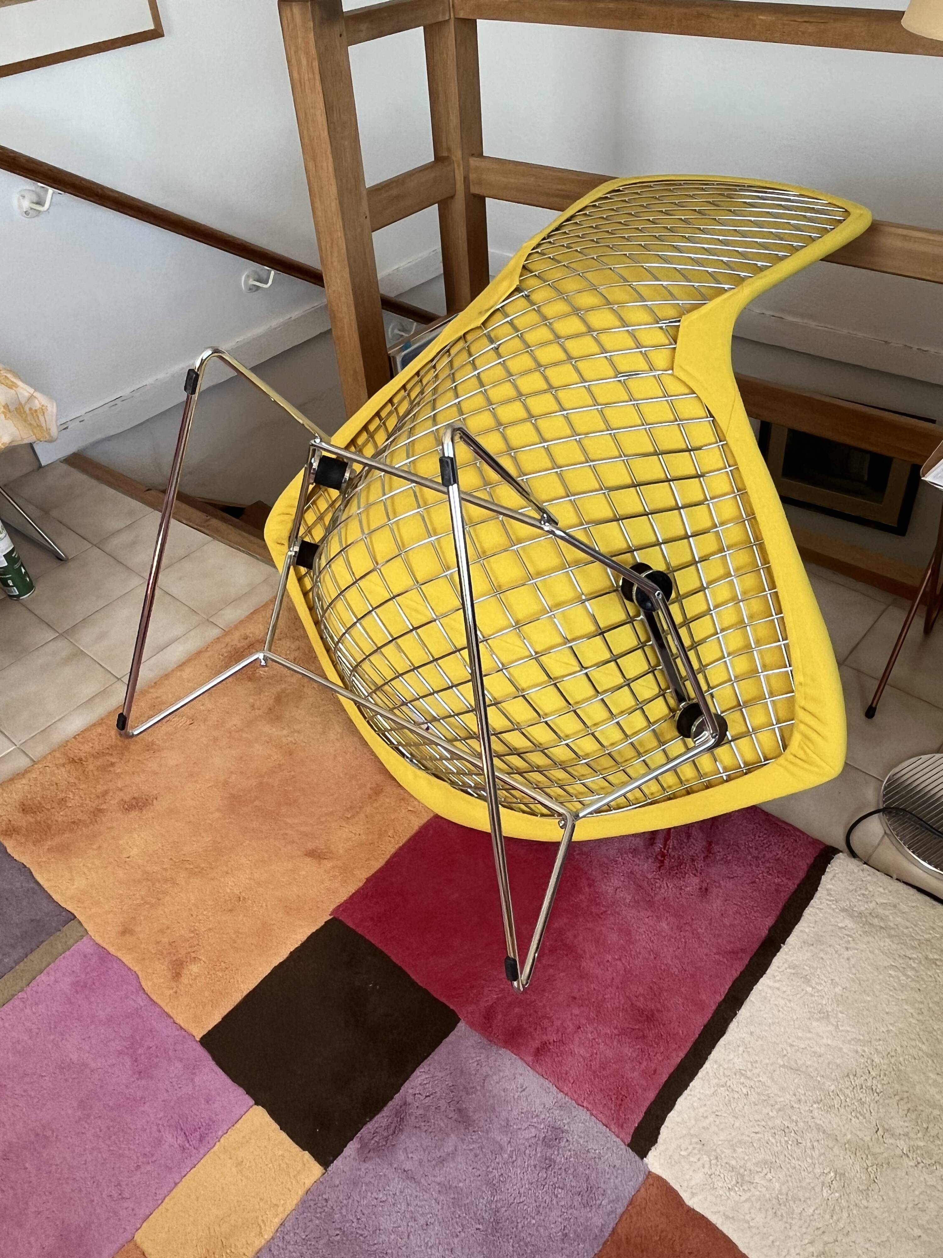 Bird Chair et repose-pieds de Harry Bertoia pour Knoll