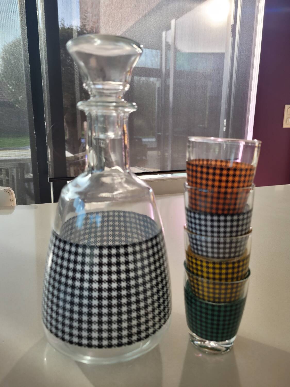 Digestive service, or vintage liqueur