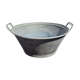 Zinc basin 42cms in diameter