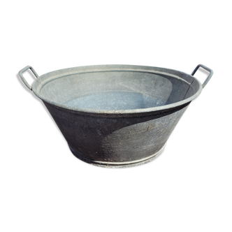 Bassine en zinc 42cms de diamètre