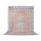 Antique Handmade Vintage Oushak Rug