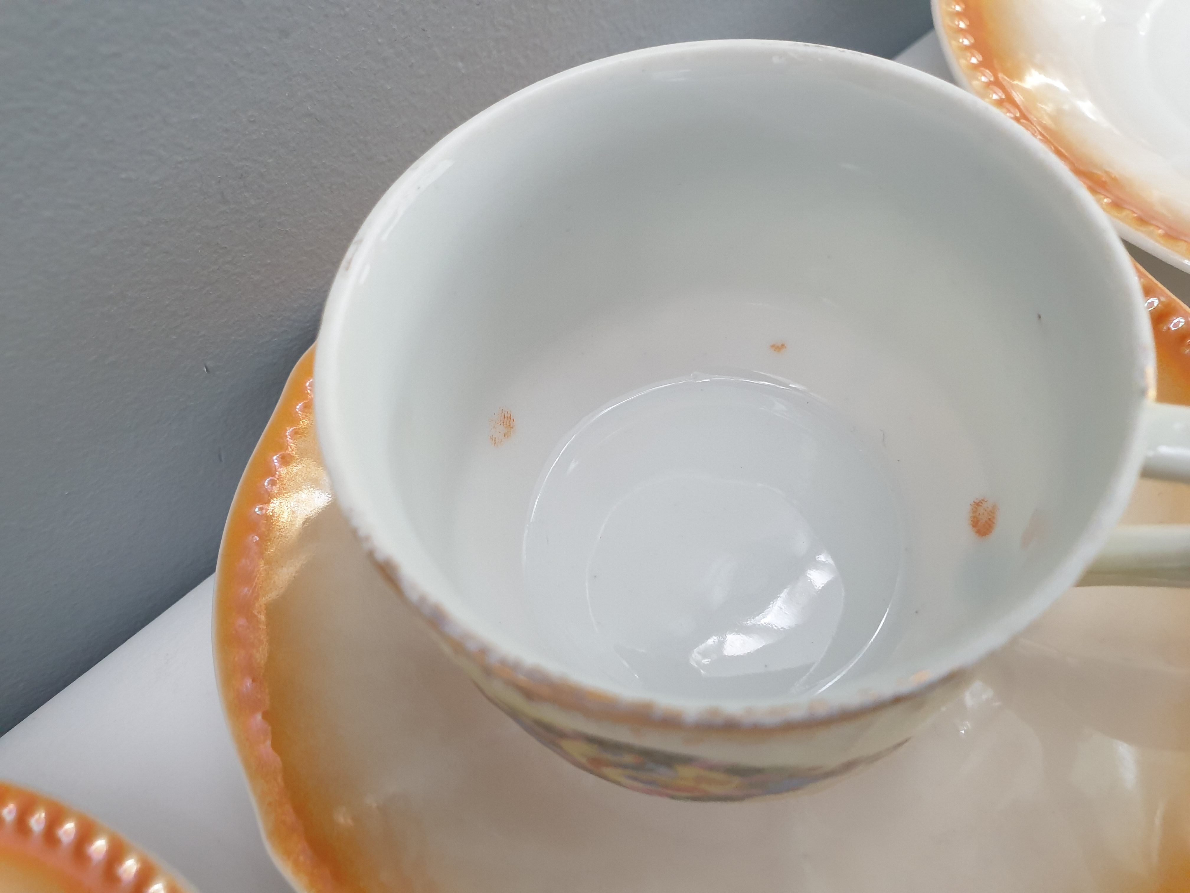 Vintage porcelain coffee service