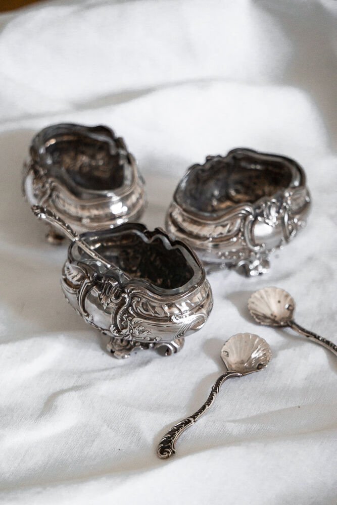 Set of 3 filers with spoons