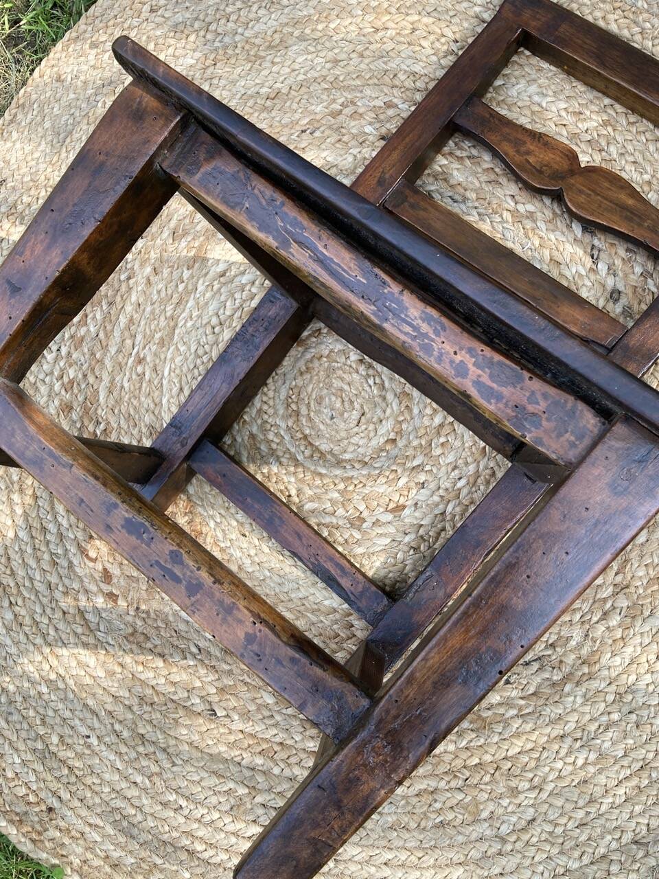 Old wooden children's chair