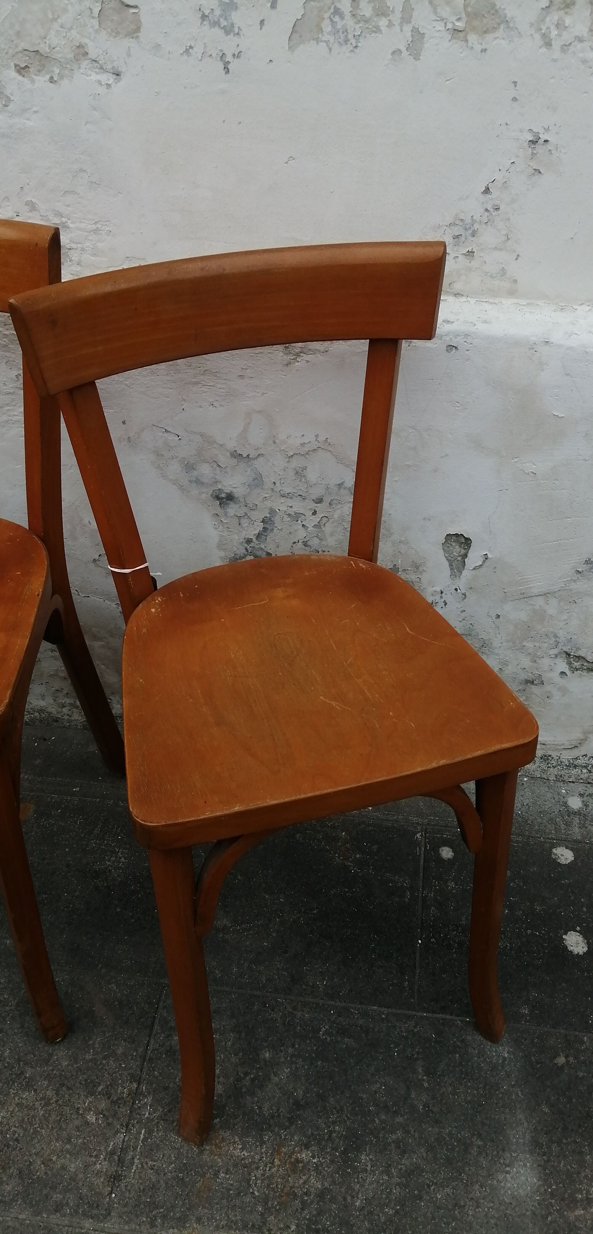 Lot 2 bistrot baumann chairs