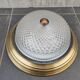 Plafonnier applique globe verre ananas vintage style art déco Sayol Spain