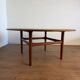 Vintage Danish round coffee table – in the style of Johannes Andersen