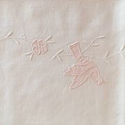 Vintage baby sheet.