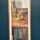 Large Original Swedish Oil on Canvas – “Still Life” by Ingvar Hällgren – Signed – Vintage & Framed – 89 × 42 cm (35" × 16.5")