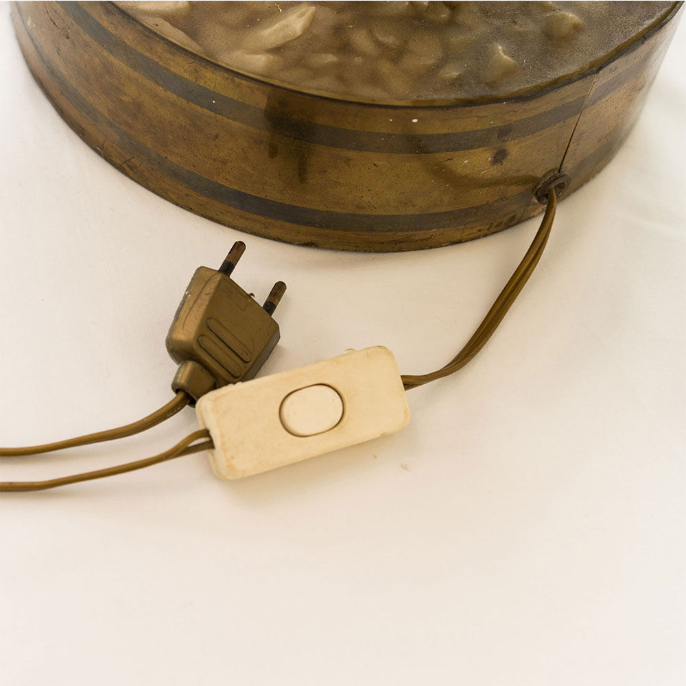 Maison Jansen's sculptural office lamp, 1970