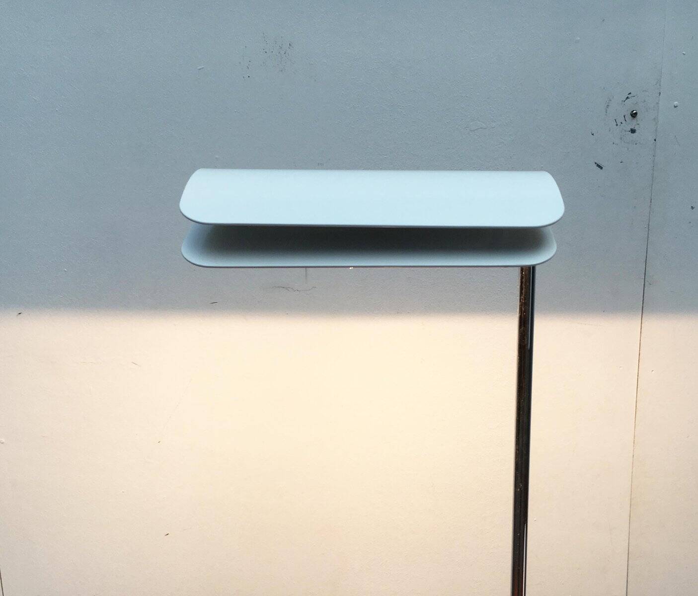 Vintage italian table lamps tegola by bruno gecchelin for blu italia, set of 2