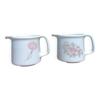 Milk Jugs x2 - Porcelain