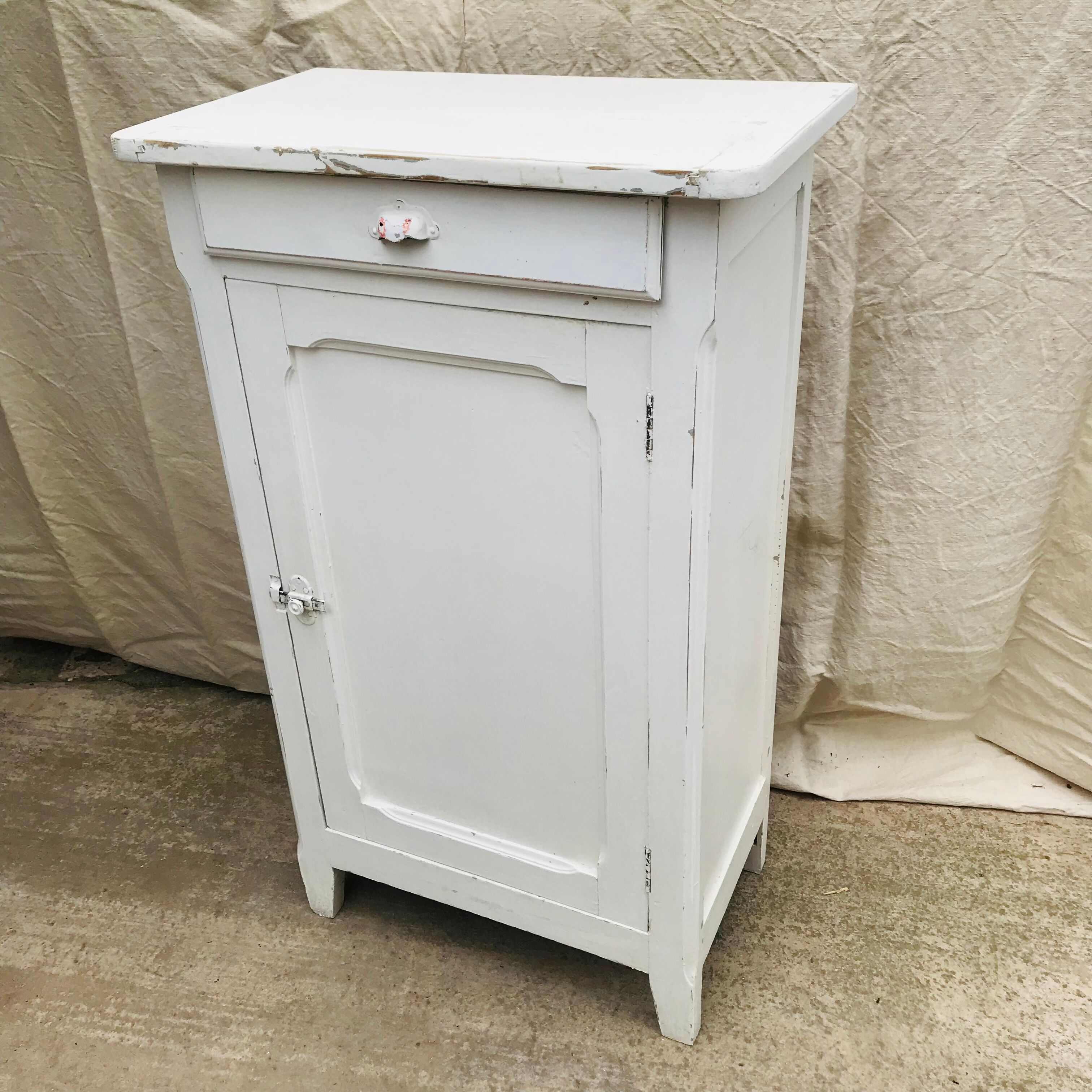 Vintage White Parisian Buffet