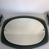 Veca mirror and 2 matching Veca wall lights made in Italy