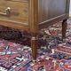 Louis XVI commode in mahogany with a marble top from the 1950s.
