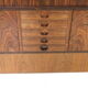 Xxl vintage rosewood sideboard / highboard made in the 60s