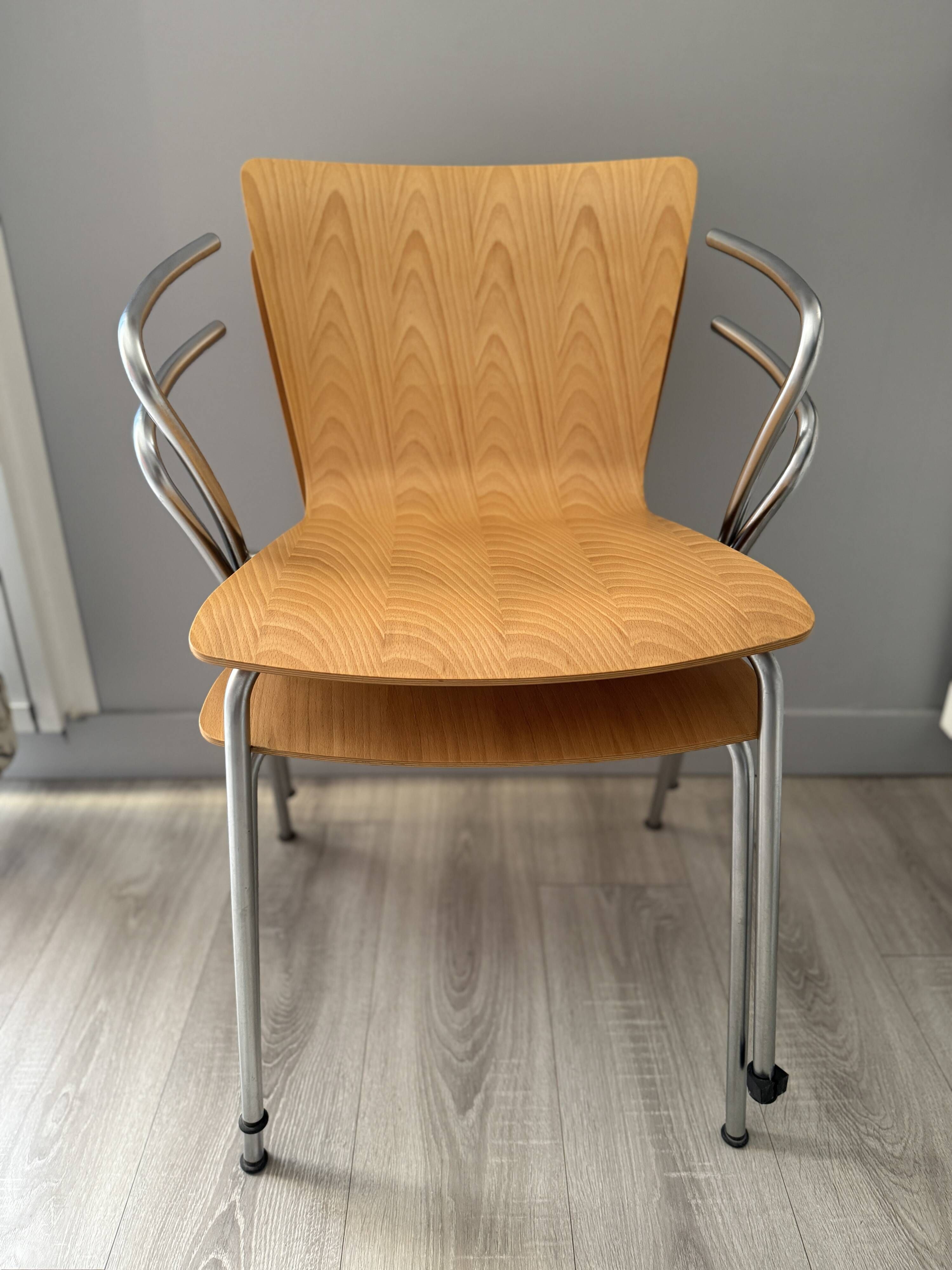 Pair of Vico Duo chairs – Vico Magistretti Fritz Hansen, edition 1997