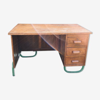 Vintage schoolmaster desk