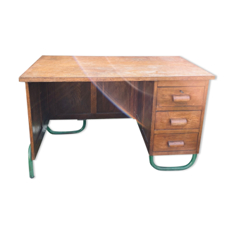 Vintage school teacher desk
