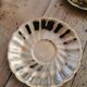 Vintage golden porcelain cups