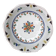 Shallow flat dish in Nevers faience from the 18th century.