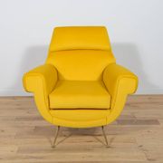 Mid-Century Armchair by Gigi Radice for Minotti, Italy, 1960s