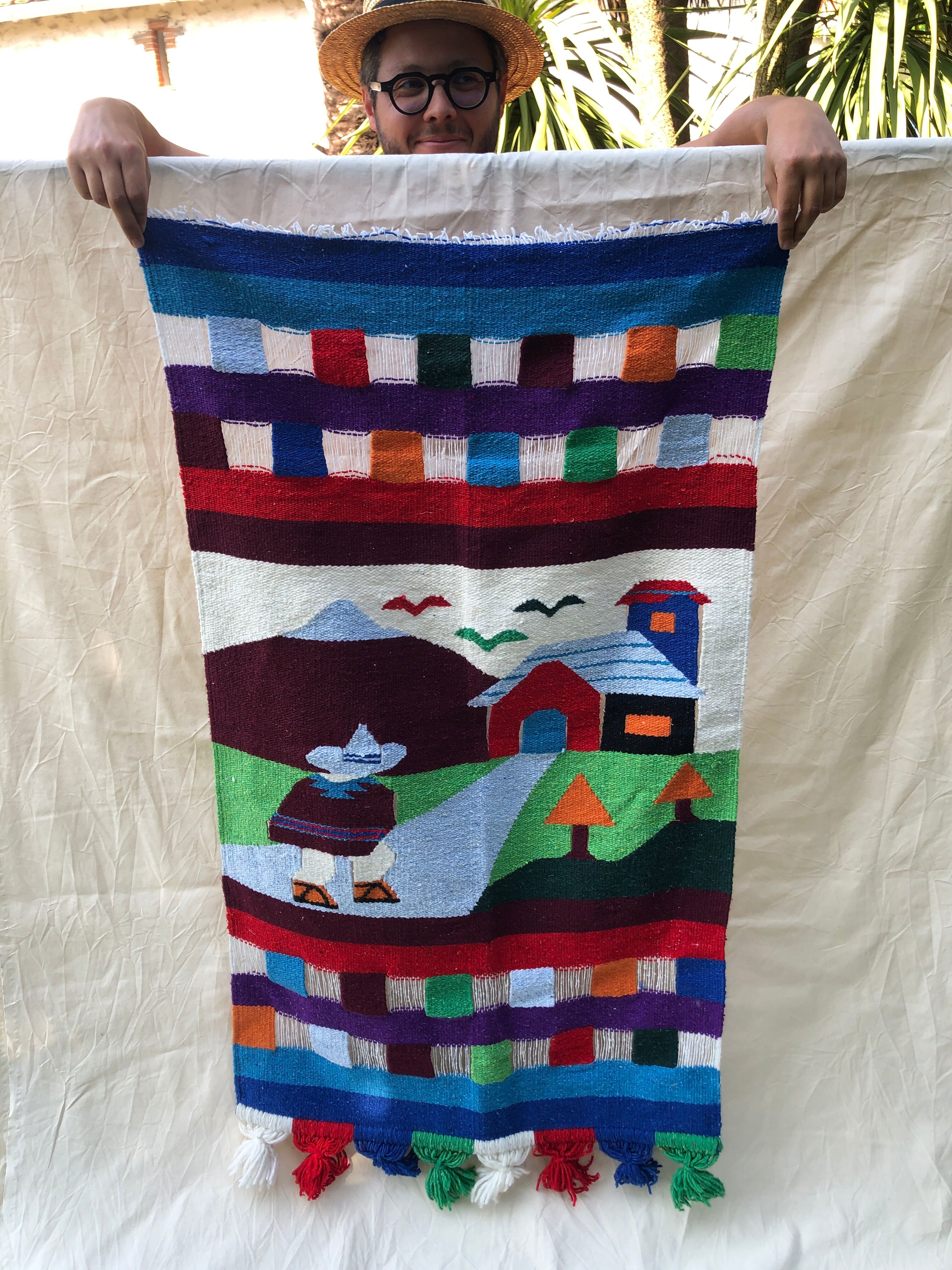 South American colored hanging 130x72.5