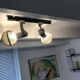 Vintage Track Ceiling Light • Micro Pin Spots • Erco • 1975