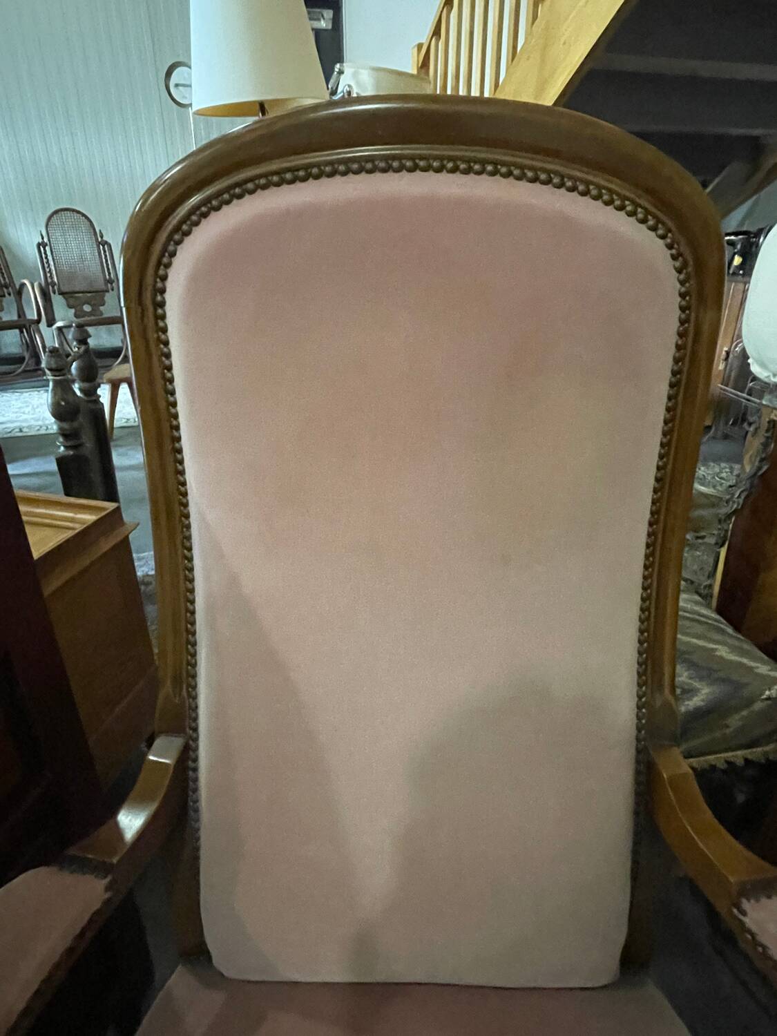 Voltaire-style armchair