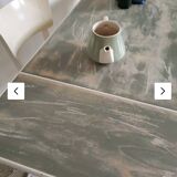 Old wooden table with extensions
