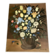 Peinture sur toile bouquet fleuri